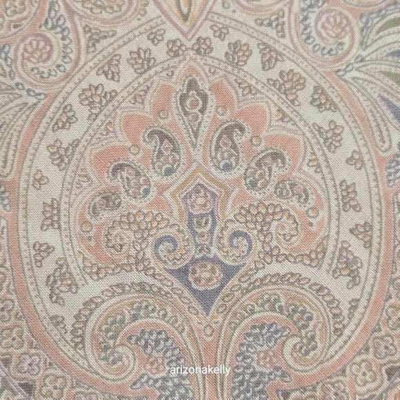 NWOT Altea Wool & Silk Large Square Scarf Muted Grey and Pink Hand-Stitched Hem - Picture 15 of 16